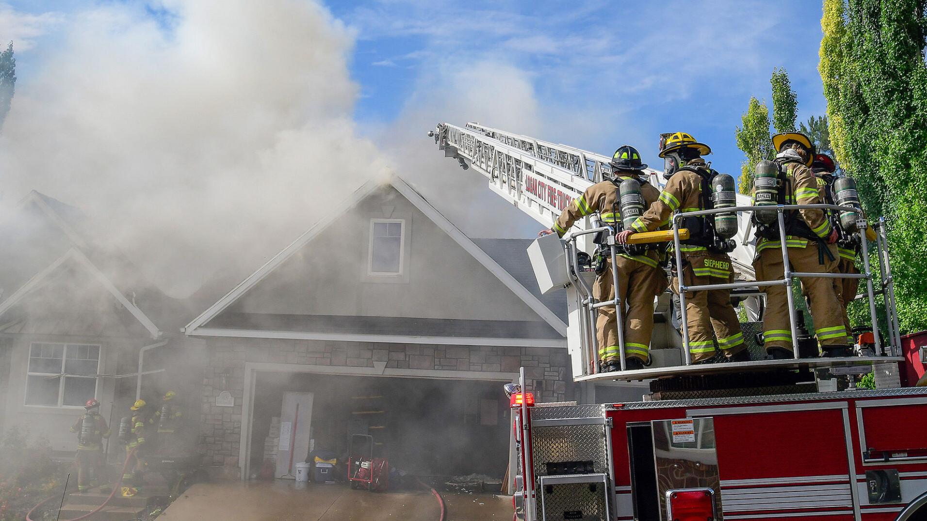 Photo Gallery: House Fire In Logan